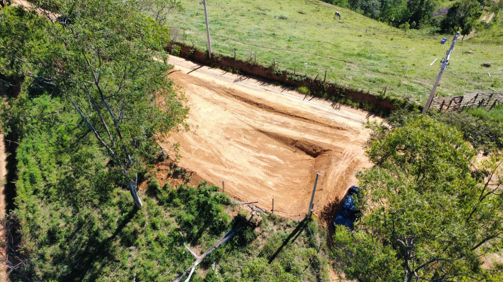 Vista aérea do terreno em Joanópolis SP - Marques Alta Terra 6